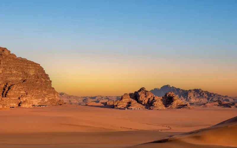 Camping In Wadi Rum, Jordan