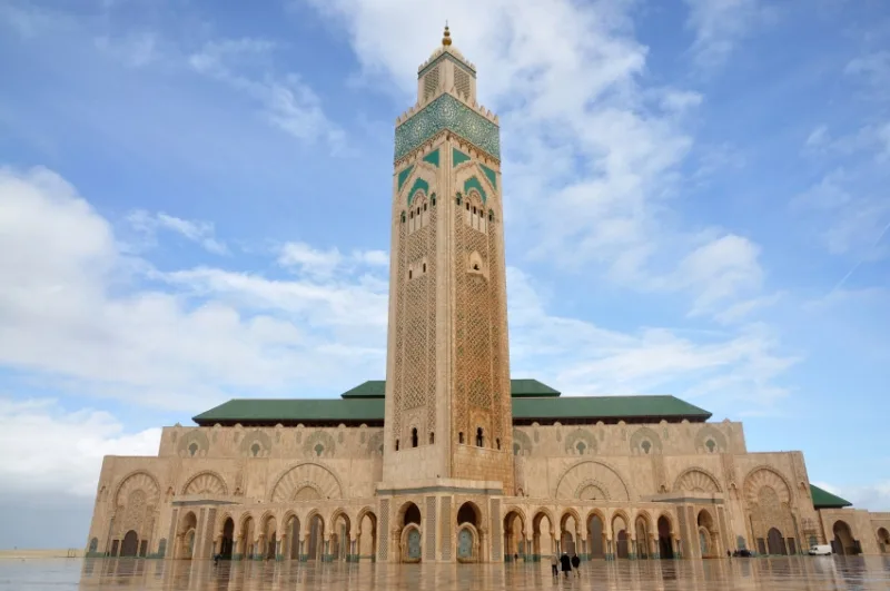 La Mezquita de Hassan II, Casablanca.