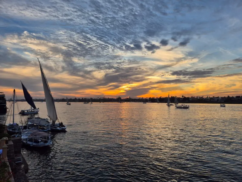Felucca in The Nile, Long Nile Cruise