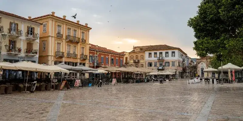 La Plaza Sintagma, Atenas, Grecia.