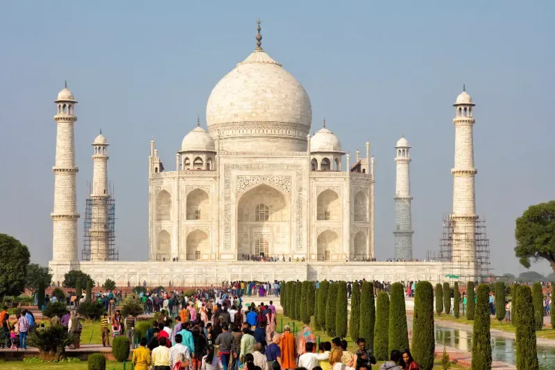 Taj Mahal, Uttar Pradesh, India.