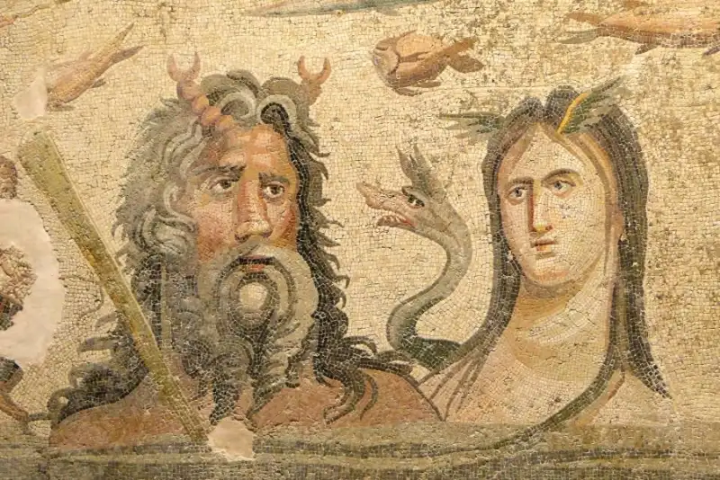 トルコ　ゼウグマのモザイク画　Mosaics of Zeugma トルコ ゼウグマのモザイク画 Mosaics of Zeugma トルコ共和国