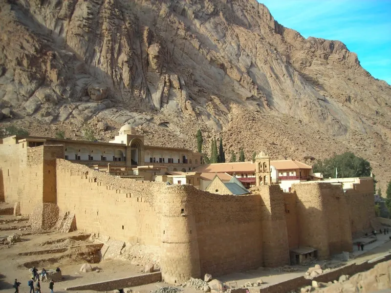 St. Catherine Monastery Enclosure Wall St. Catherine Monastery Enclosure Wall