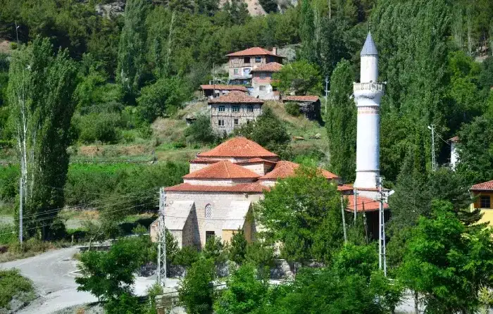 Located in Corum, Turkey, the Oguz Village Mosque