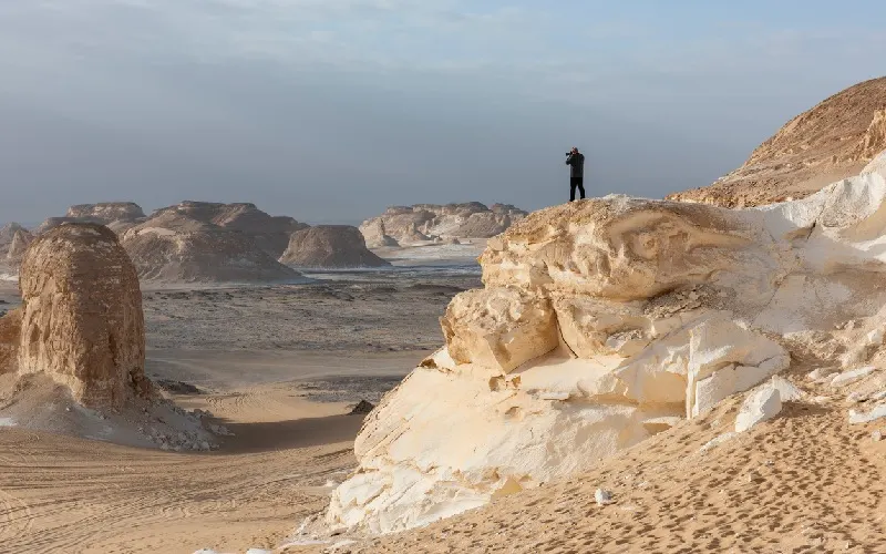 White Desert of western Egypt