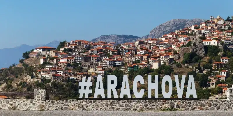 Arachova, Grecia.