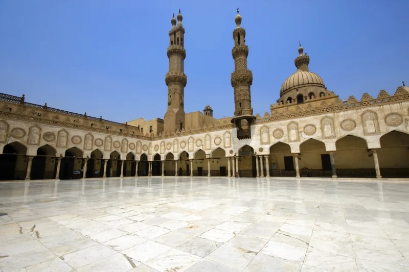 Al Azhar Mosque in the morning, Al Azhar Mosque