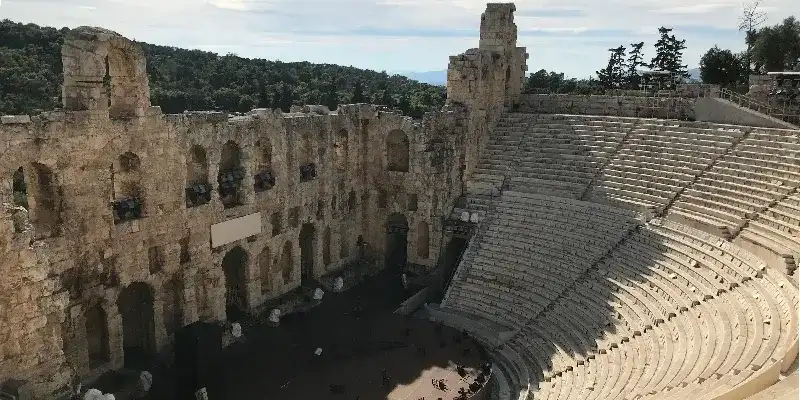 Teatro de Dioniso en Atenas, Grecia
