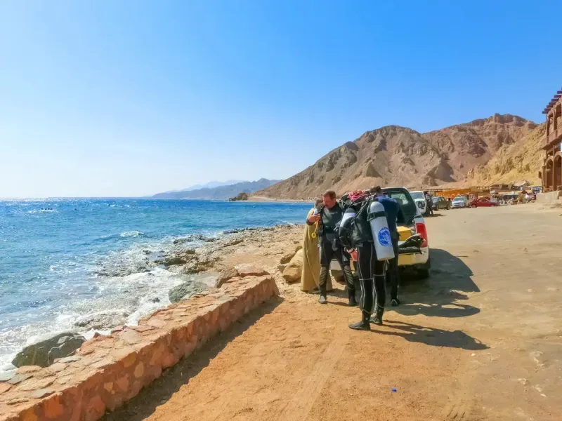 Safári em Dahab e Snorkel no Buraco Azul