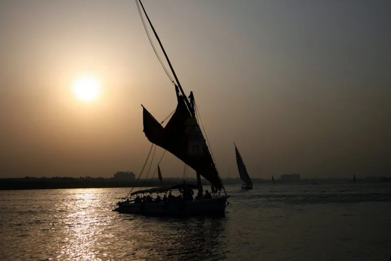 Felucca on the Nile River