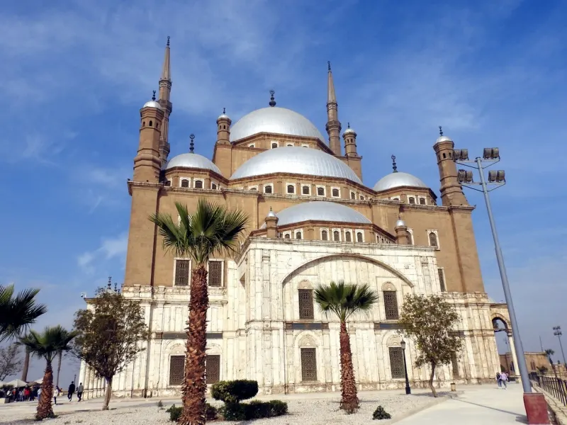 The great mosque of Muhammed Ali, Salah El Din Citadel Cairo