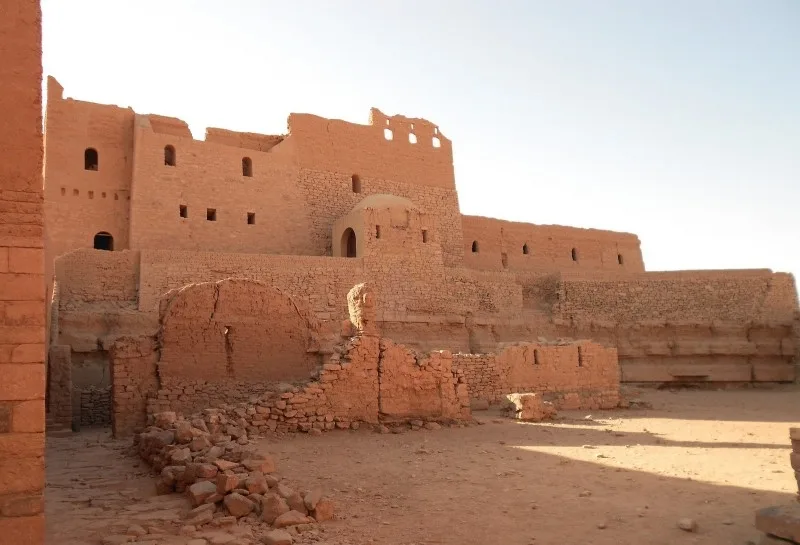 Monastère Saint Siméon depuis Assouan