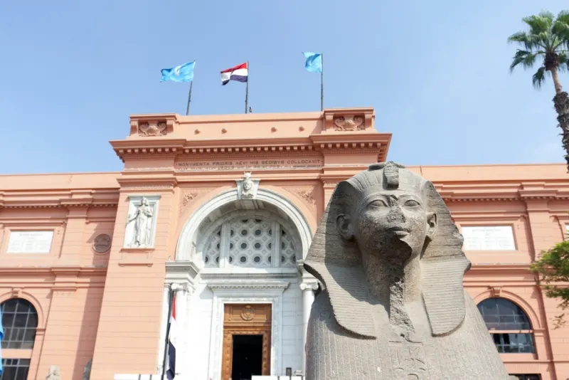 The Egyptian Museum in Cairo