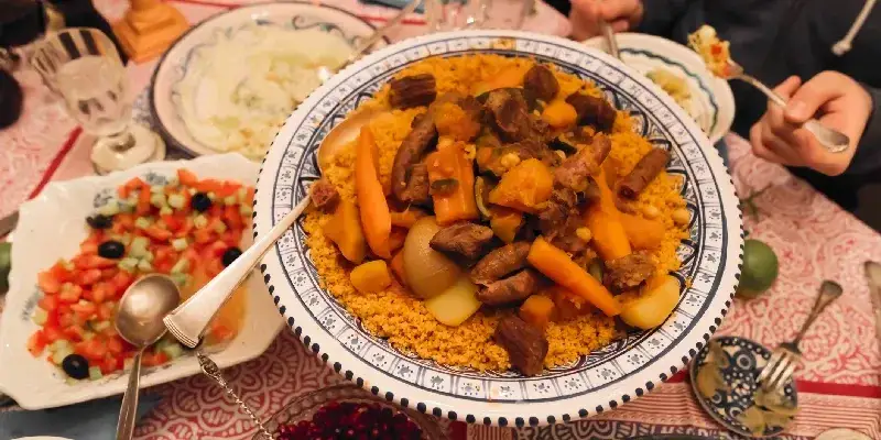 cuscús tunecino.