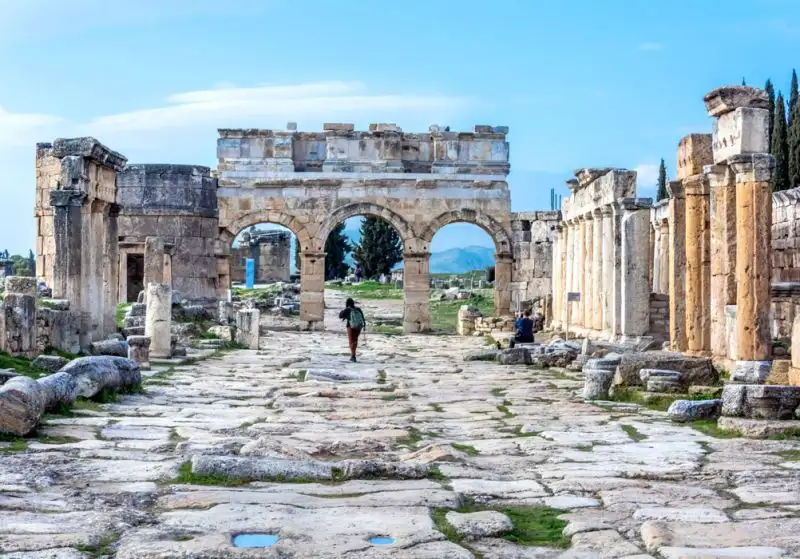 Hierapolis city ruins 