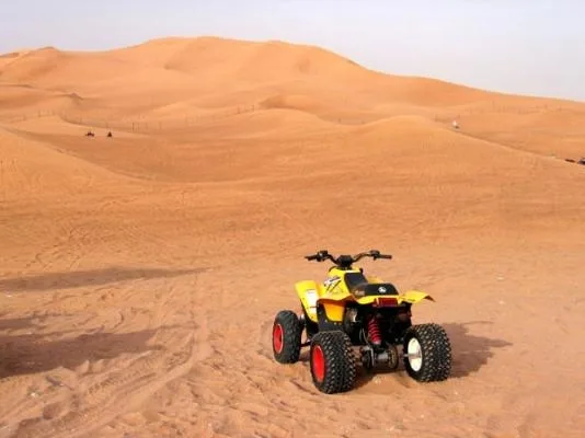 Sonnenuntergang  Quad Bike Safari in Luxor