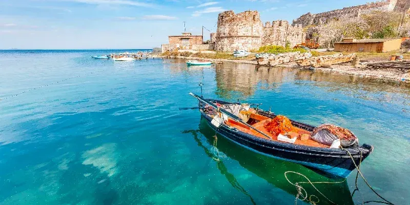 La isla de Lesbos, en Grecia.