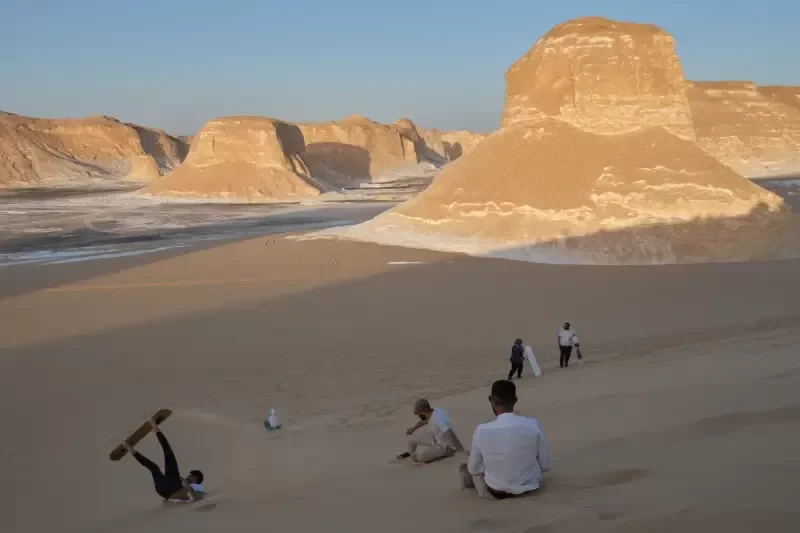 Deserto Bianco, escursione al deserto bianco e oasi di bahariya