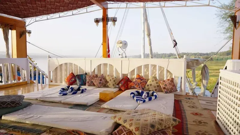 Cruzeiro Amoura Dahabiya: Elegância e Exclusividade no Rio Nilo