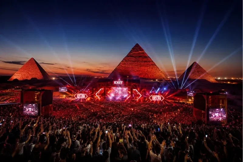 Exit Festival 2026 in Ägypten – Starlight an den Pyramiden von Gizeh