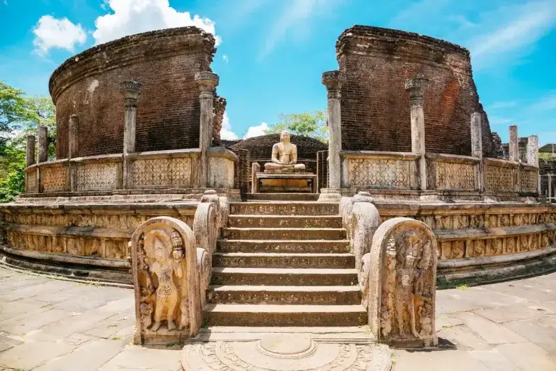 Unesco ancient city Polonnaruwa