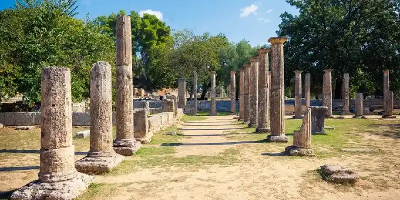 ruinas-antiguas-ciudad-olimpia-peloponeso-grecia