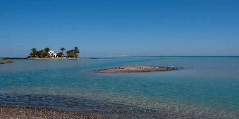 playa en el Gouna, Mar Rojo Egipto