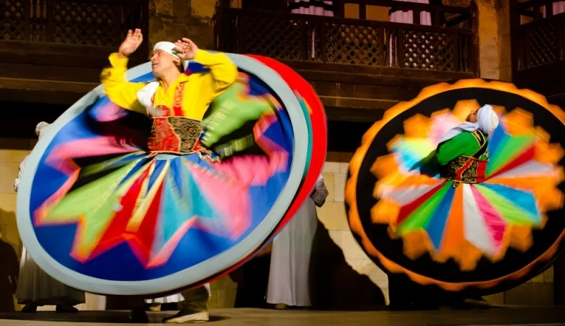 Traditional Tanoura Show in Cairo