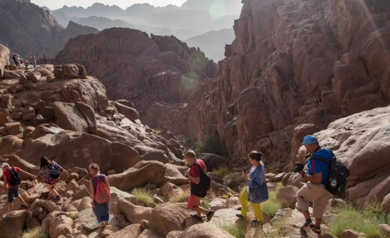 Egypt colored Canyon