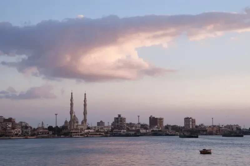 El puerto de Portsaid