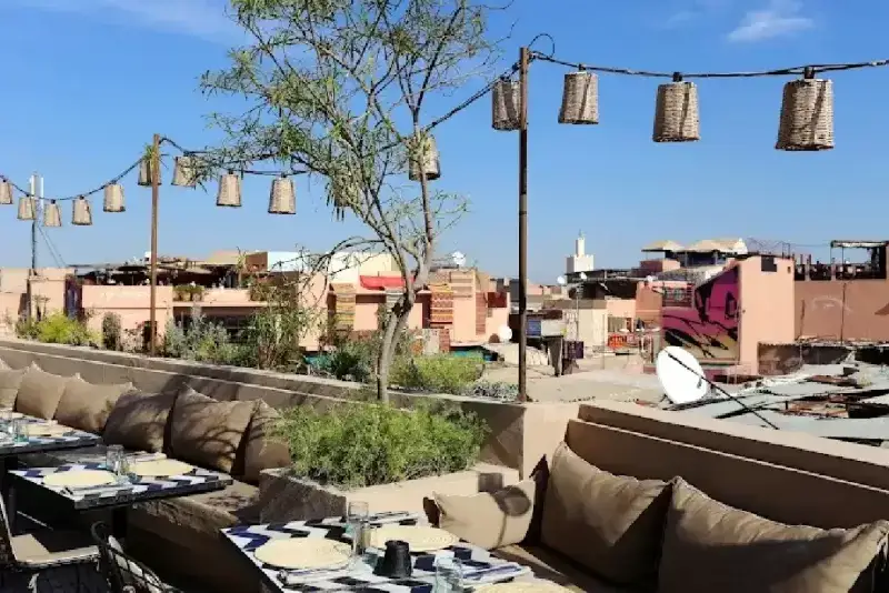 El restaurante Nomad, Marrakech