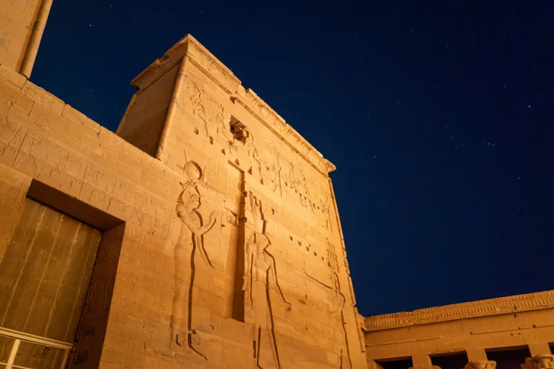 Sound and Light Show at Philae Temple