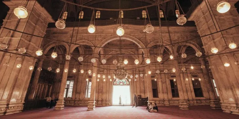 Muhammad Ali's mosque from inside, Mohamed Ali Egypt