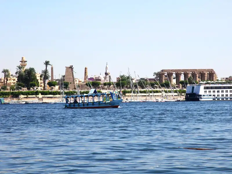 Nile View for Karnak Temples in Luxor