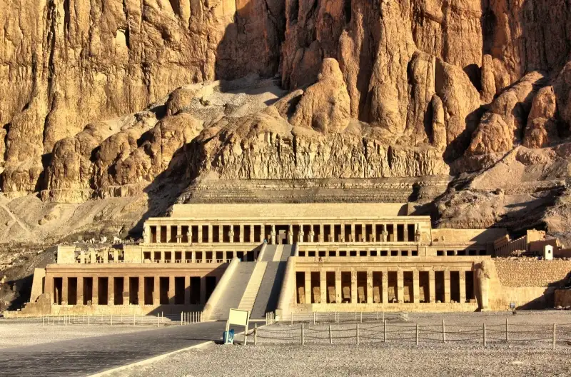 Hatshepsut Temple at El Deir El Bahary in Luxor Hatshepsut Temple at El Deir El Bahary in Luxor