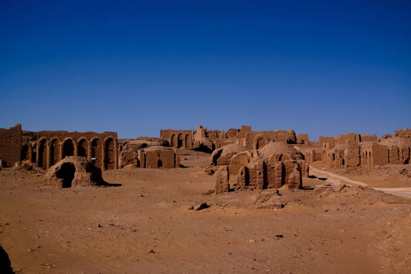 Ancient christian cemetery el bagawat kharga oasis, Kharga Oasis Egypt