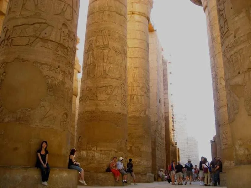 El Templo de Karnak, Egipto