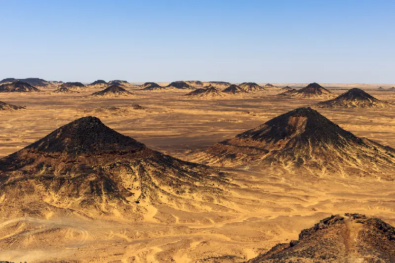 El Desierto Negro en Egipto
