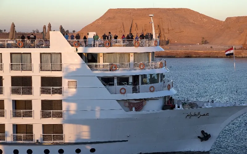 Lake Nasser cruise from Abu Simbel to Aswan, Egypt