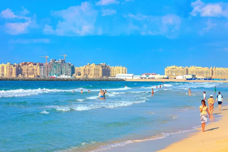 Playas en Dubái: Sunset Beach