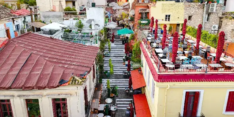 Barrio de Plaka, Atenas, Grecia.