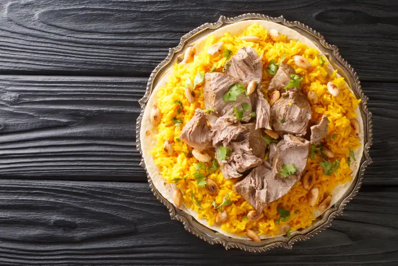 Mansaf, Jordanian traditional food