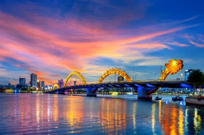 Dragon Bridge in Da Nang
