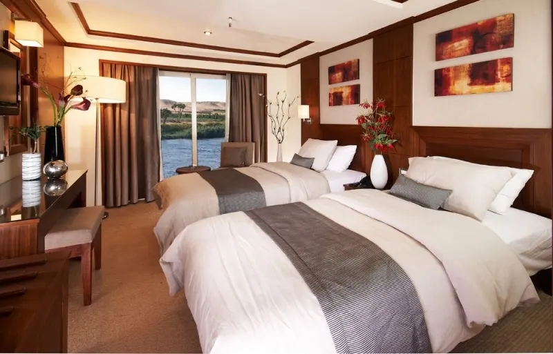 ファラーナイルクルーズのキャビン