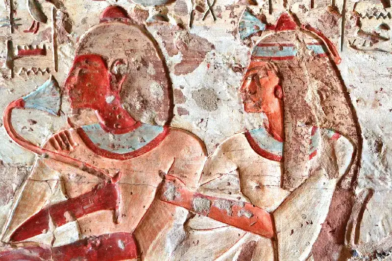 Schönen ägyptischen Papyrus