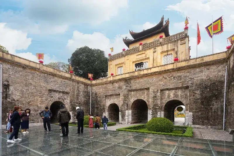 The archaeological excavations inside the Thang Long Imperial Citadel