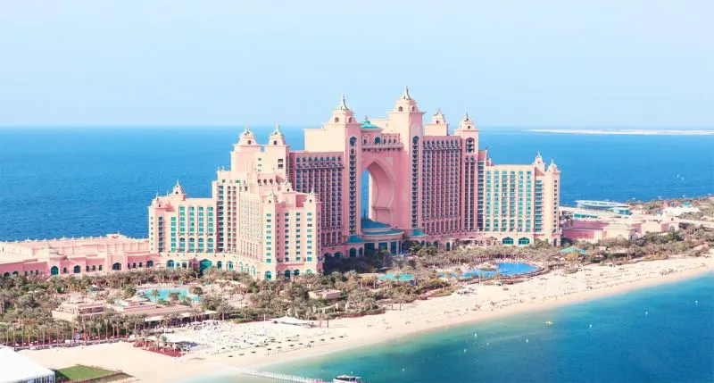 Altantis Dubai Hotel , albergo atlantis Dubai