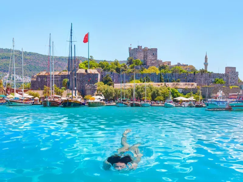 il mare Egeo Turchia , Bodrum