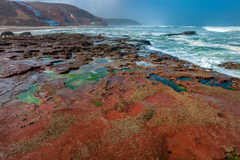 Costa atlántica de Marruecos en octubre