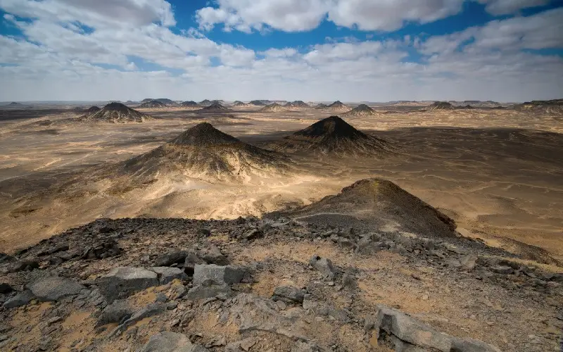 Black Desert in Egypt